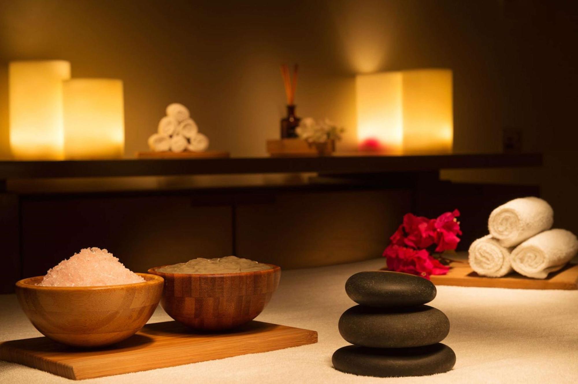 Hilton Dead Sea Resort & Spa Sweimeh Exterior foto Spa