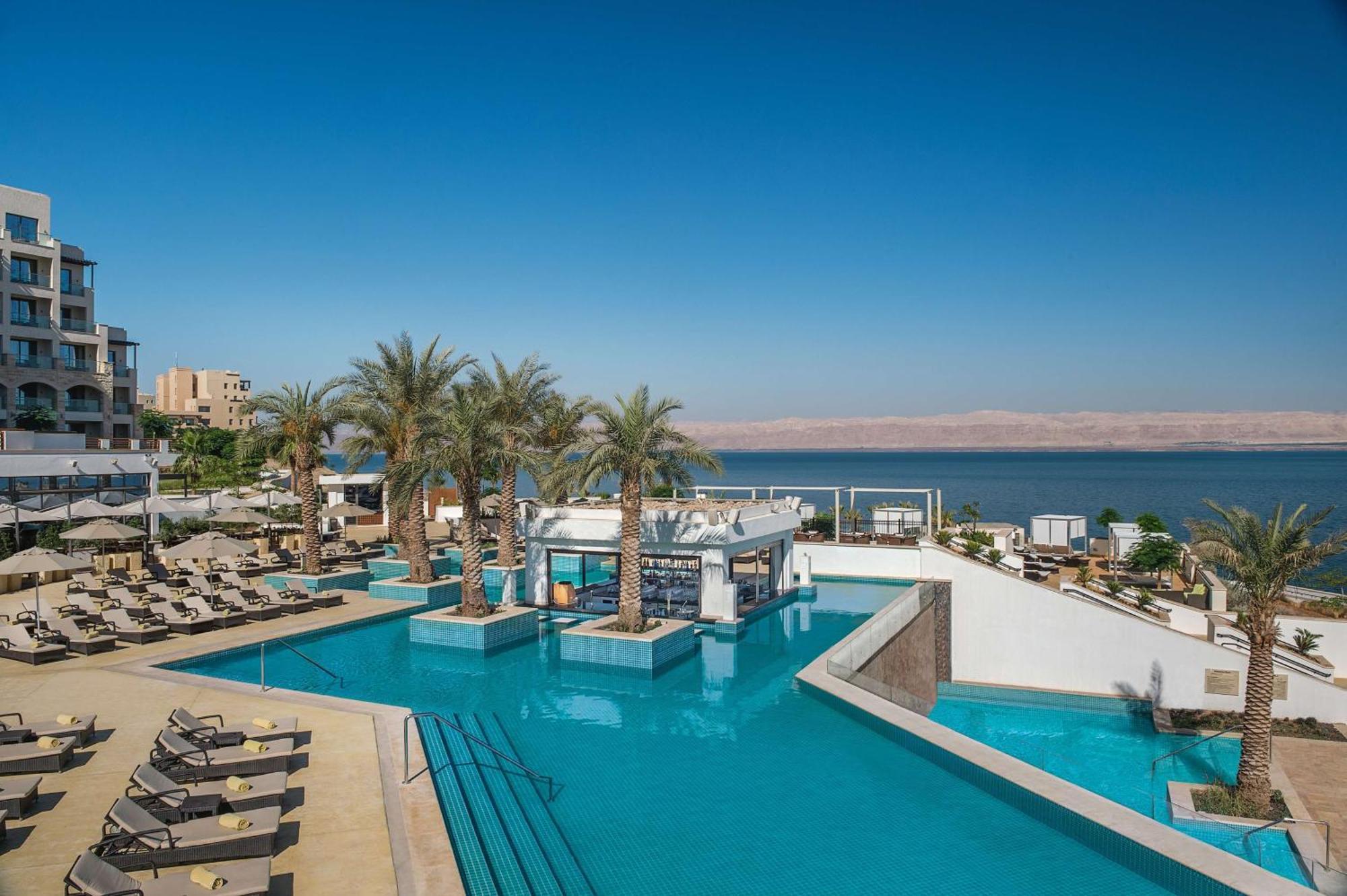 Hilton Dead Sea Resort & Spa Sweimeh Exterior foto The Dead Sea