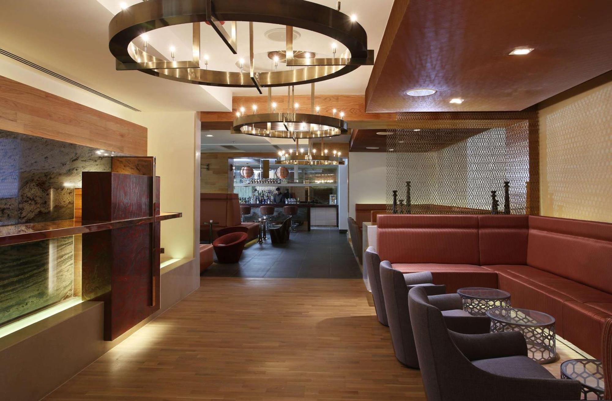 Hilton Dead Sea Resort & Spa Sweimeh Exterior foto Interior of the restaurant