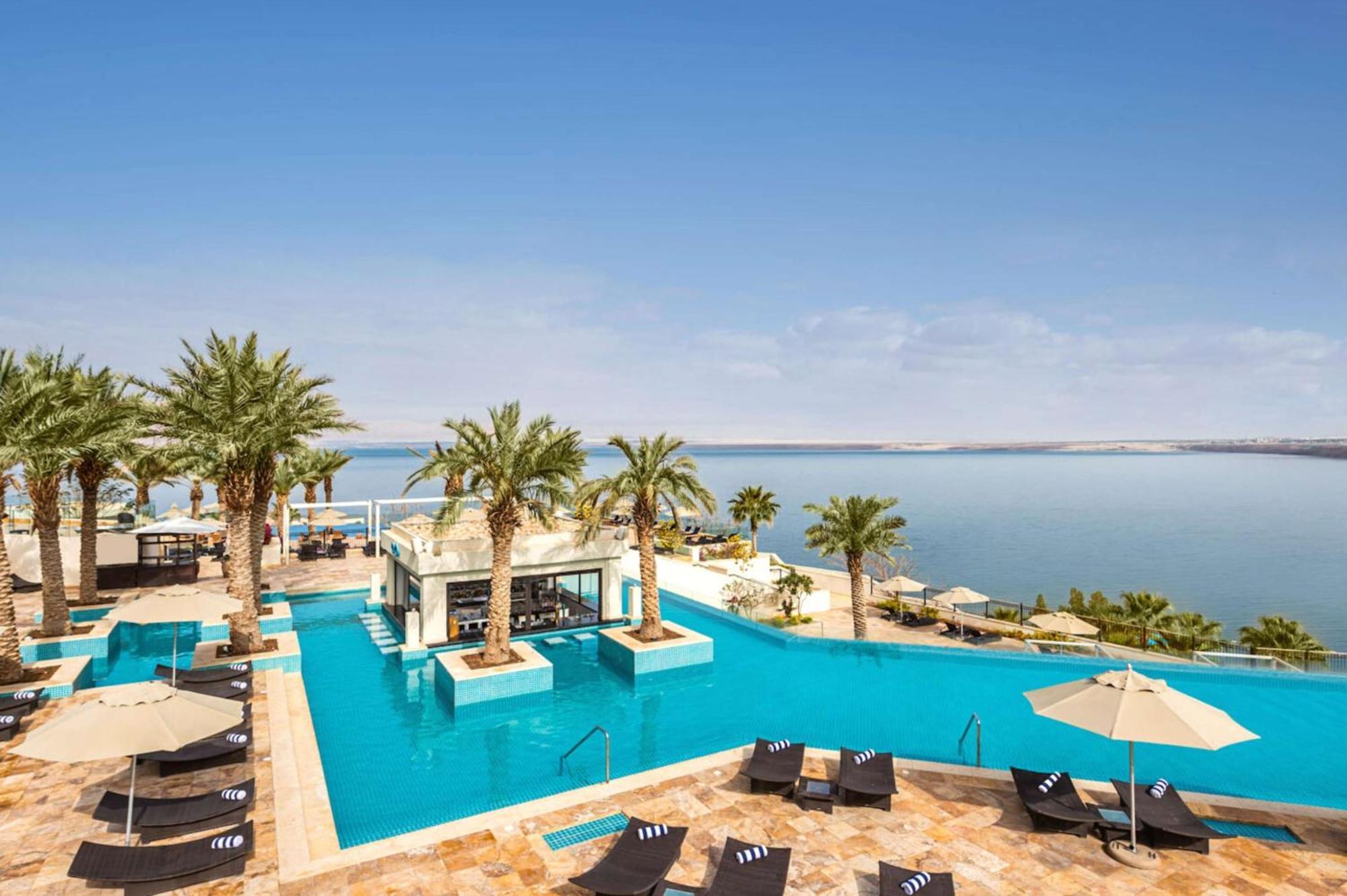 Hilton Dead Sea Resort & Spa Sweimeh Exterior foto The Dead Sea